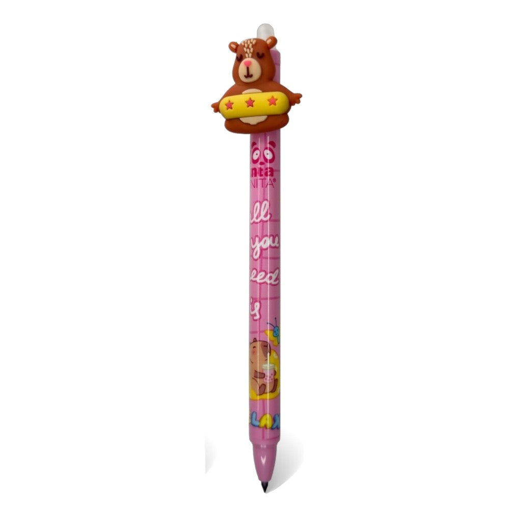 Matita infinita a scatto Capybara - Tinta Unita