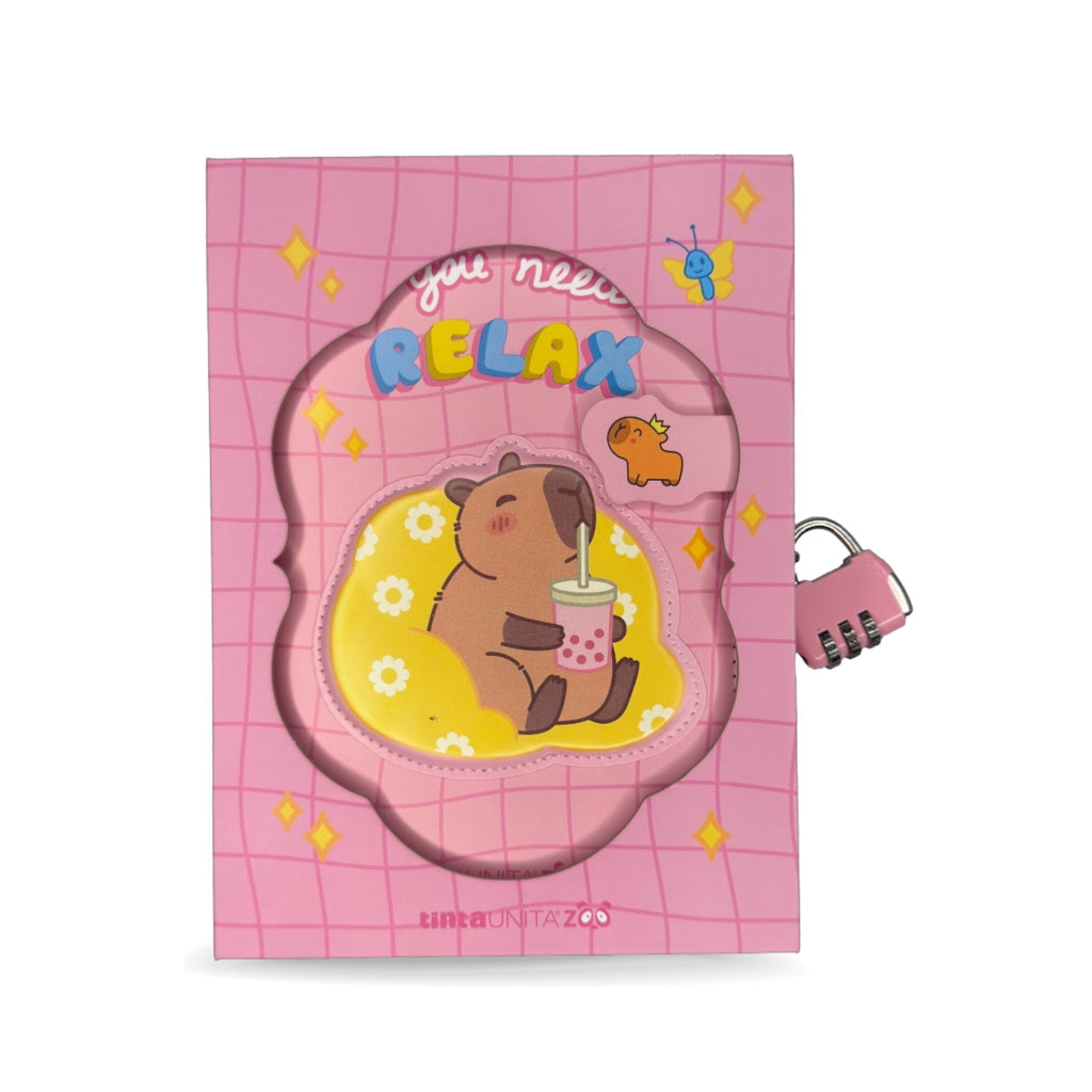 Notebook / Diario segreto Capybara - Tinta Unita