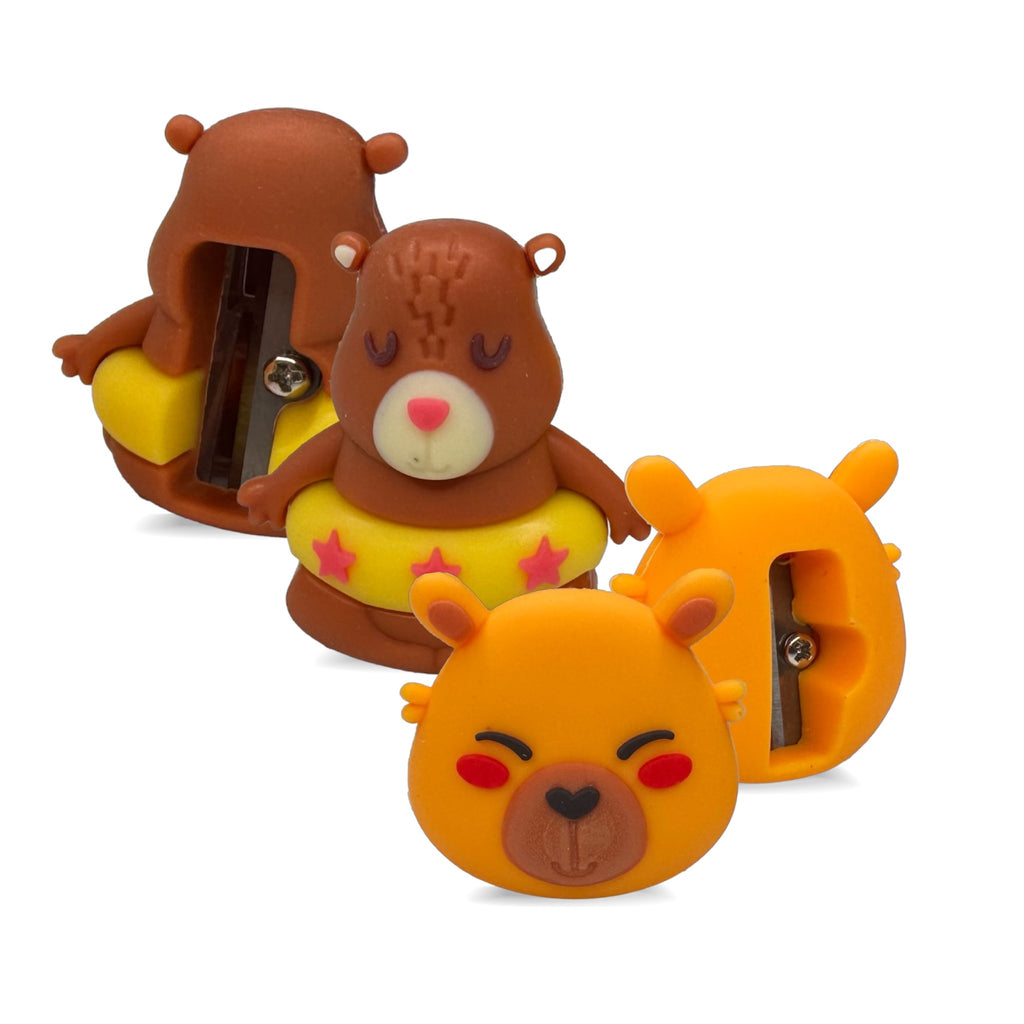 Temperino 3D Capybara 1 foro - Tinta unita