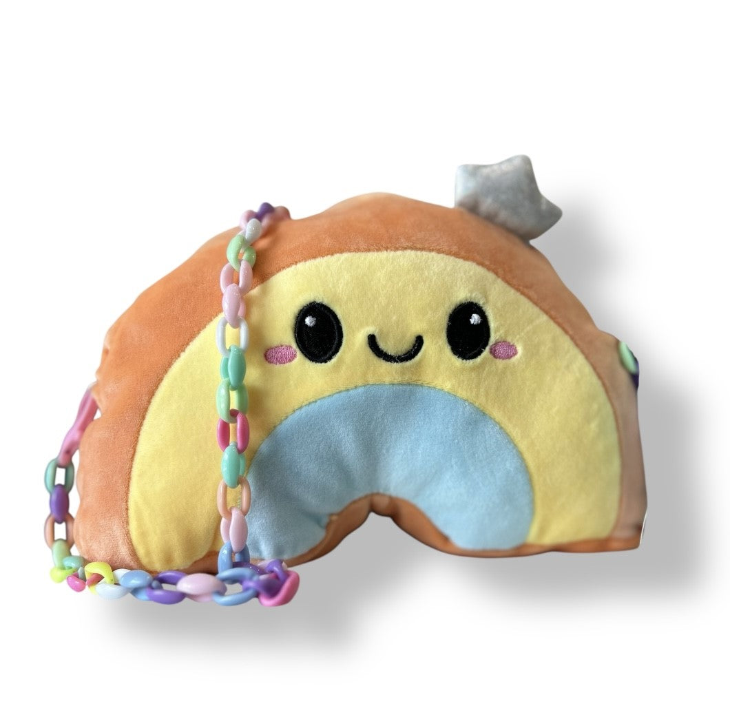 Borsa a tracolla in peluche - Swipe