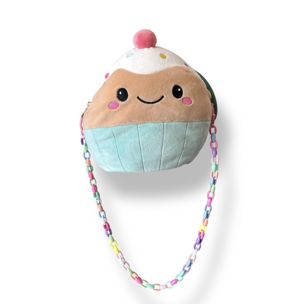Borsa a tracolla in peluche - Swipe
