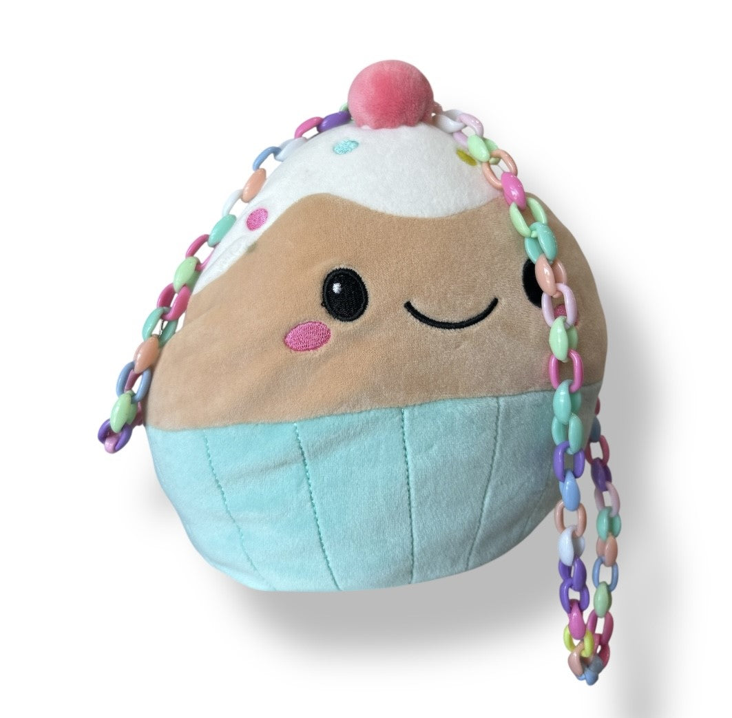 Borsa a tracolla in peluche - Swipe