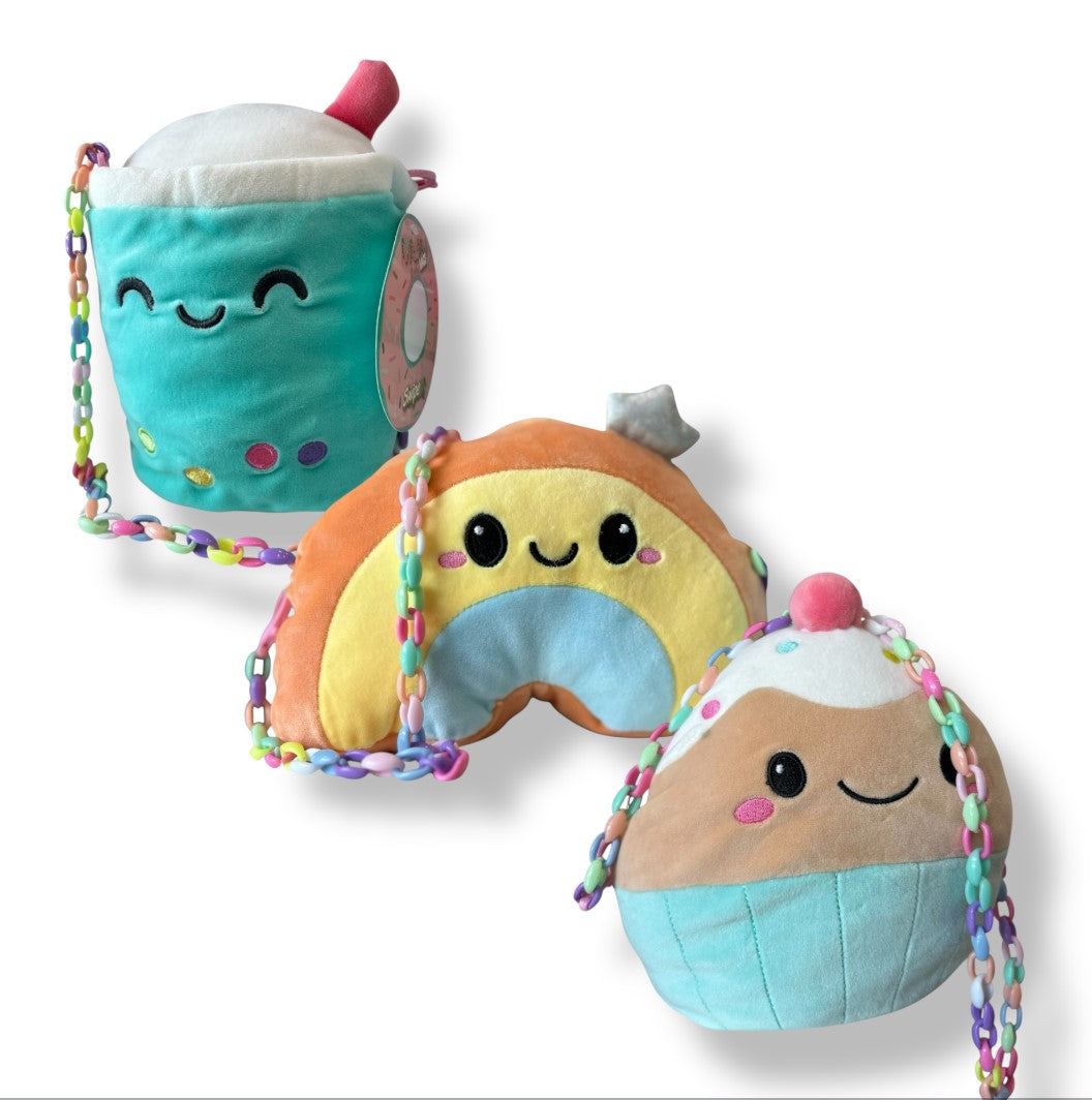Borsa a tracolla in peluche - Swipe