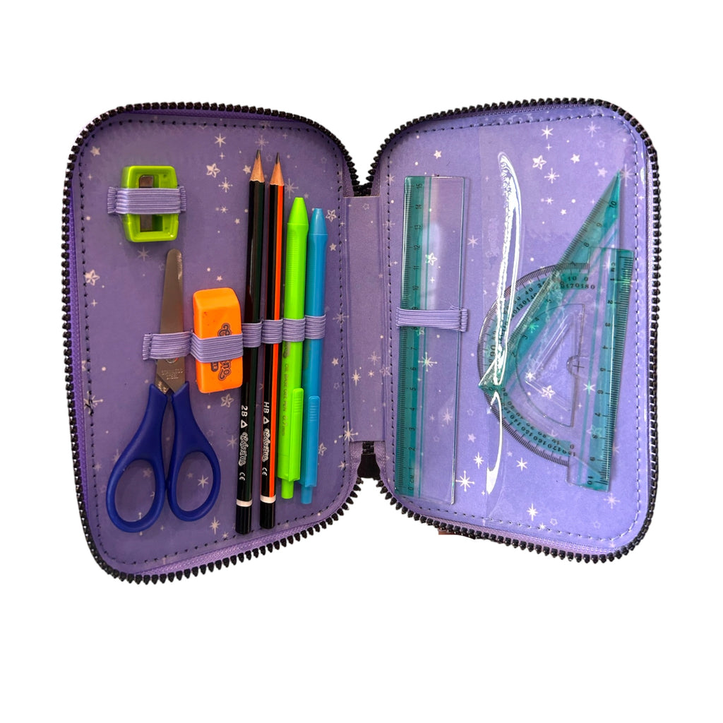 Astuccio 3 zip Kuromi