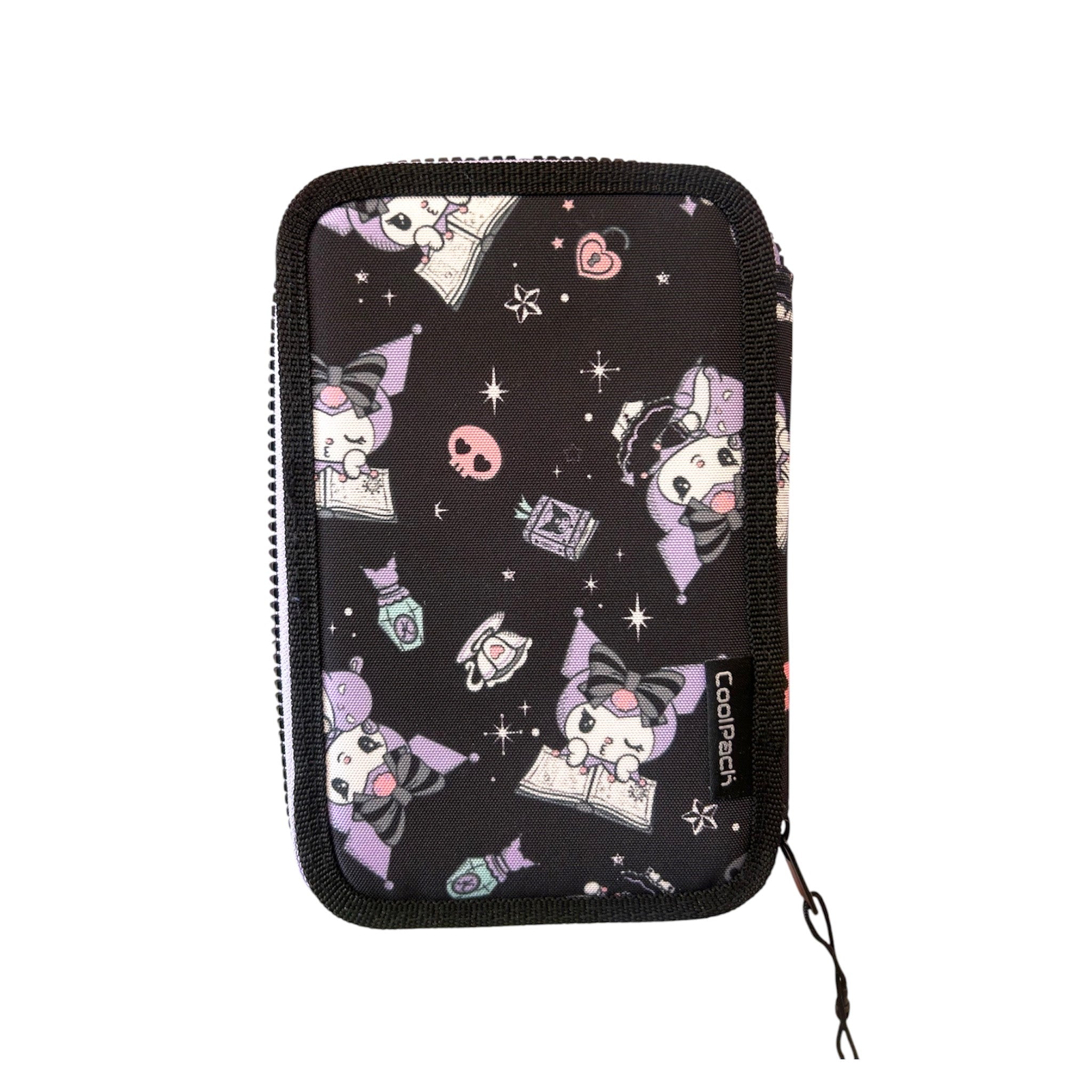 Astuccio 3 zip Kuromi