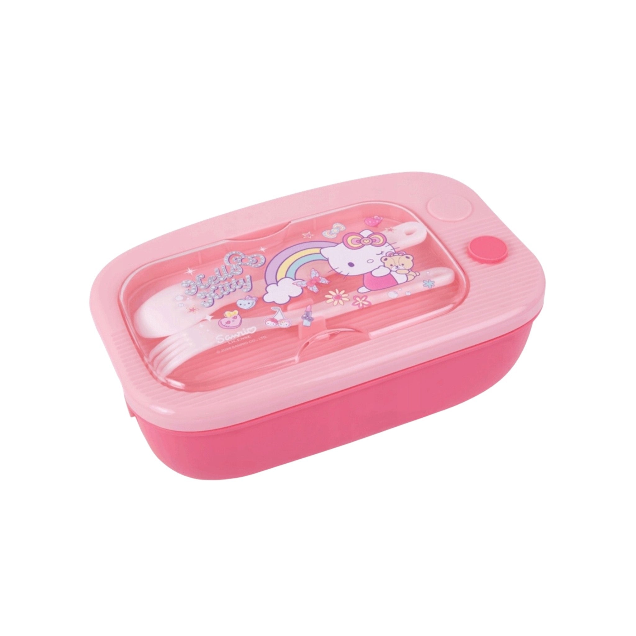 Portamerenda con posate - Hello Kitty