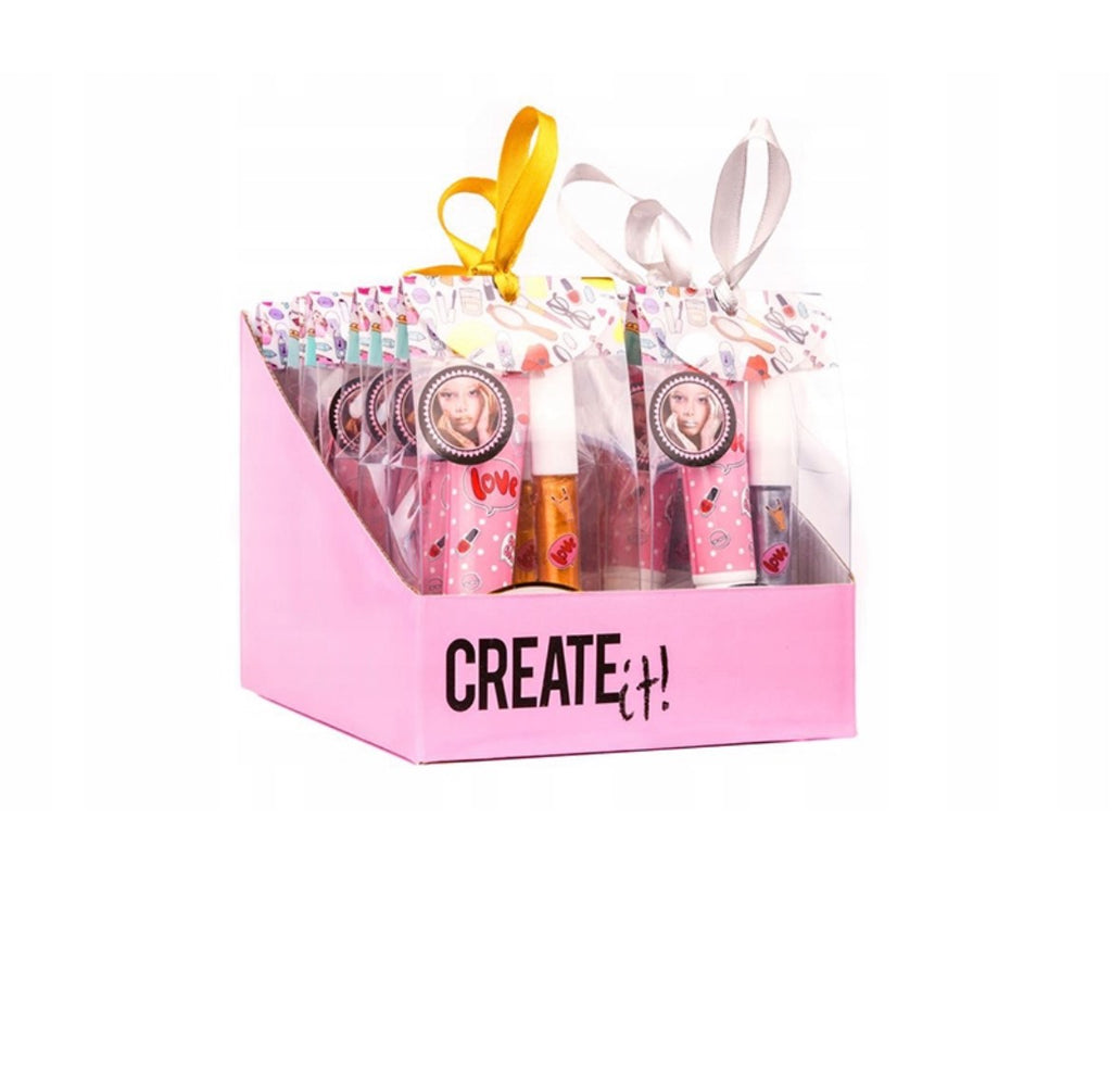 Lip Gloss + Body Glitter - Create It!