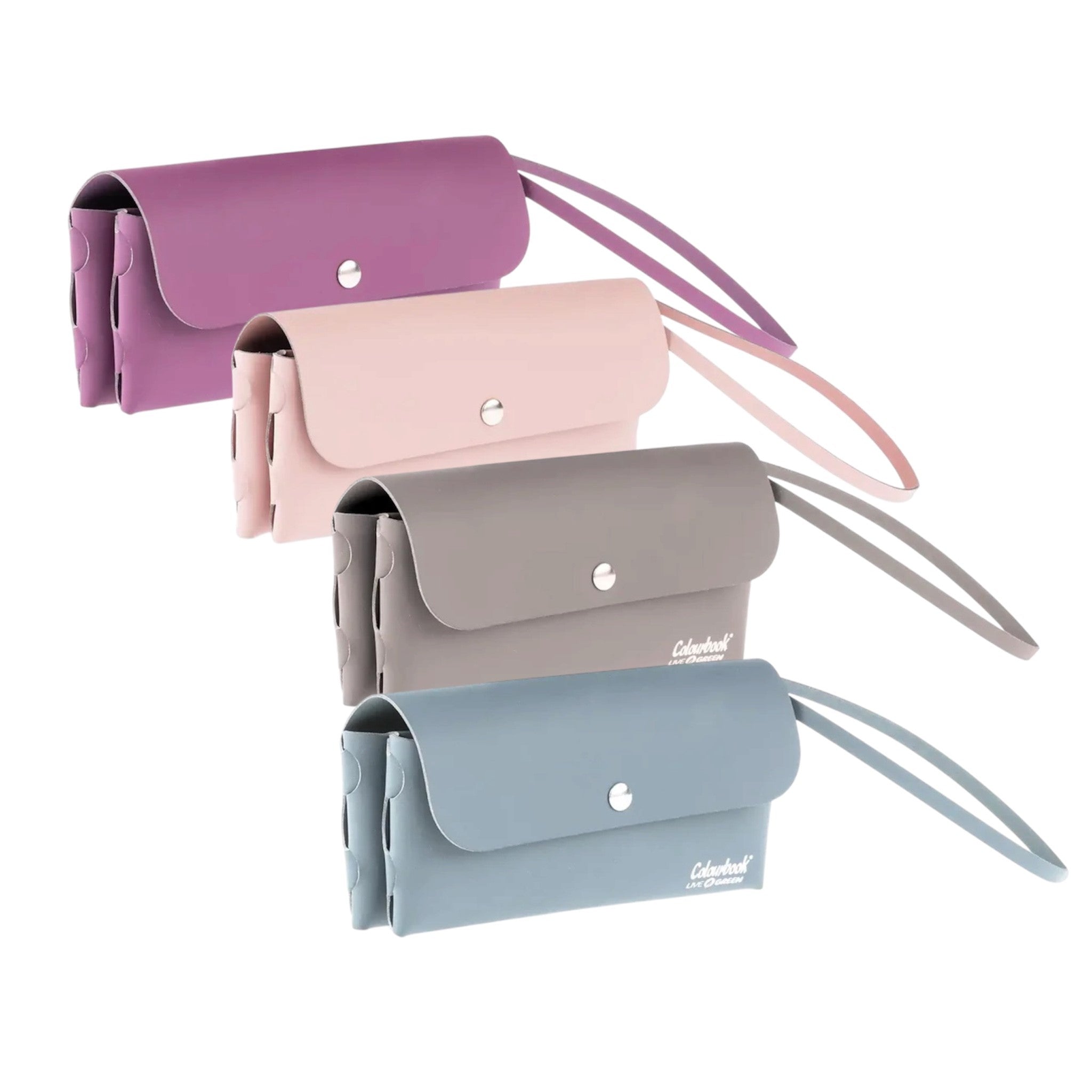 Pochette 2 Tasche Live Green - Colourbook
