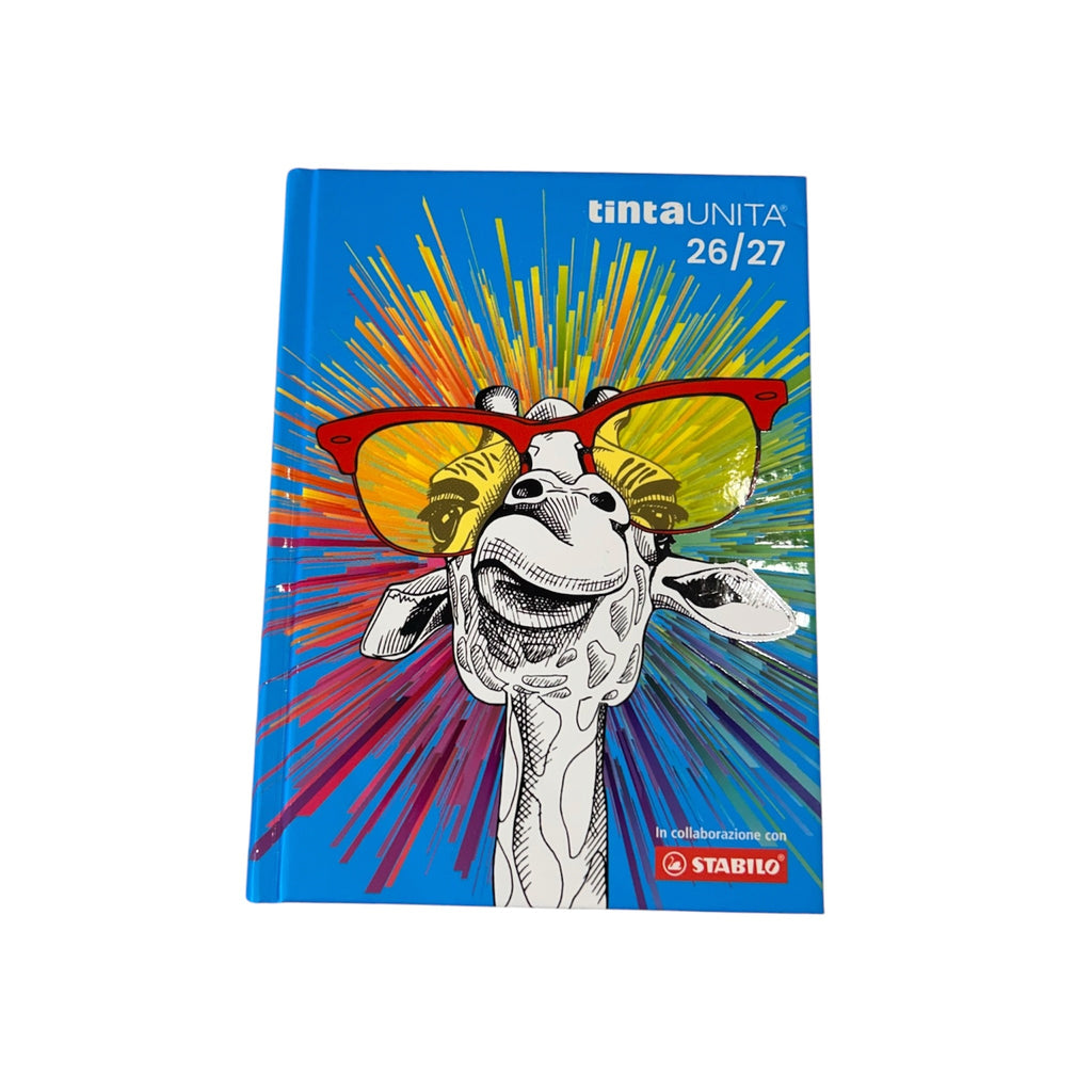 Diario Scuola Tinta Unita x Stabilo 2026/27 Datato