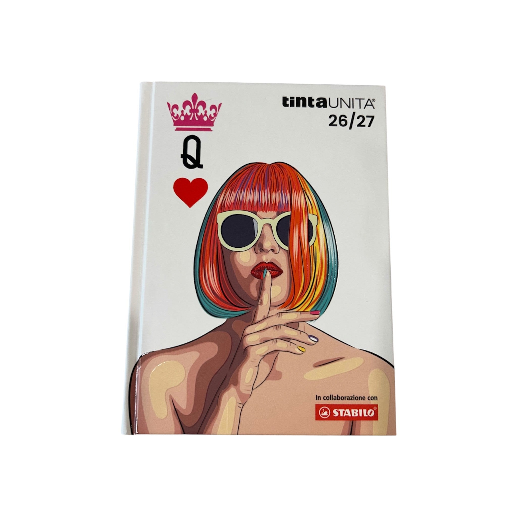 Diario Scuola Tinta Unita x Stabilo 2026/27 Datato