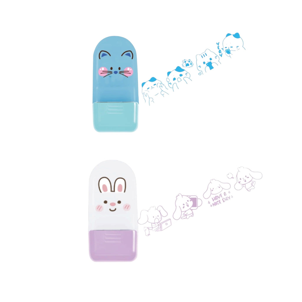 Set da 2 timbrini - Tinta Unita Bubble Tea