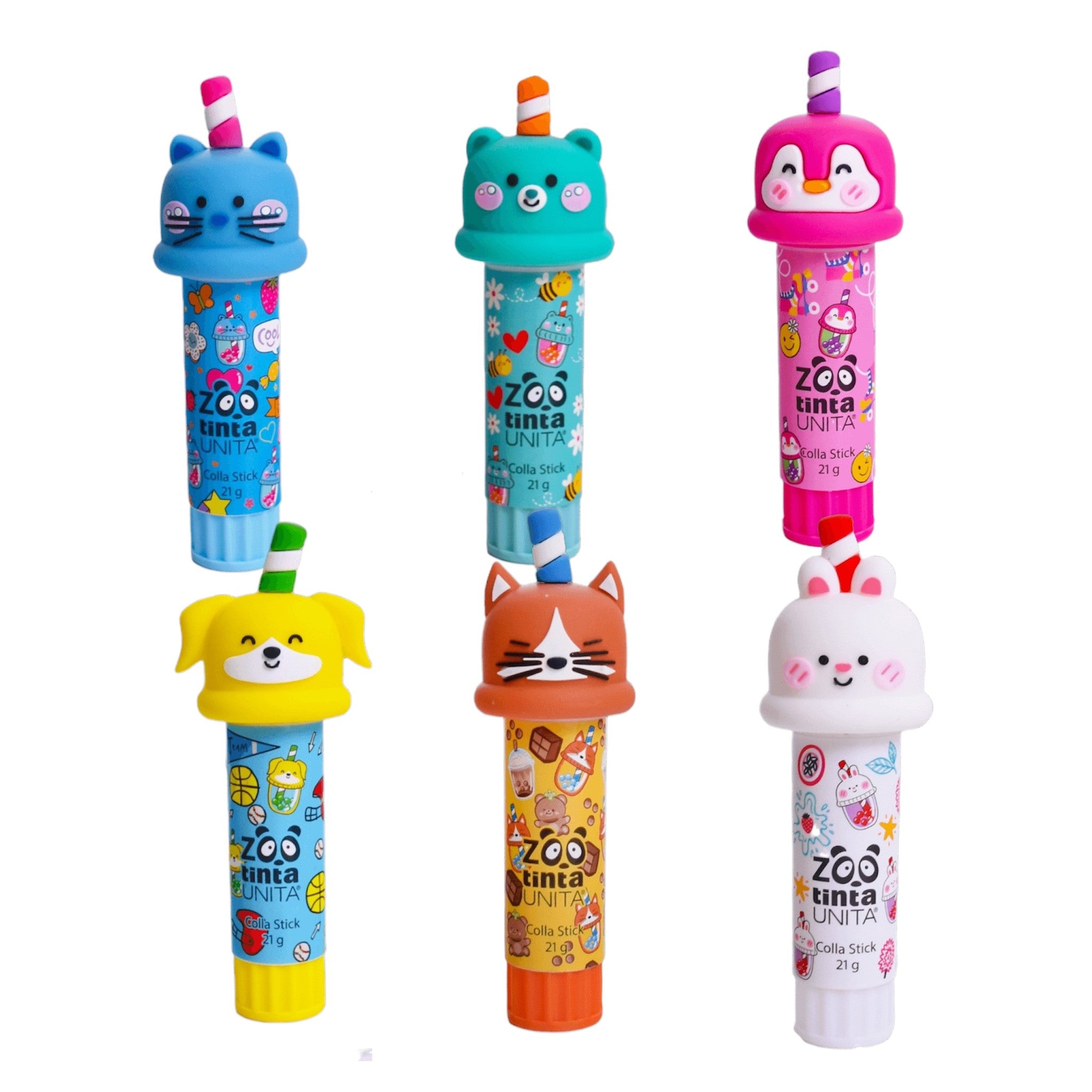 Colla Stick con Topper - Tinta Unita Bubble Tea