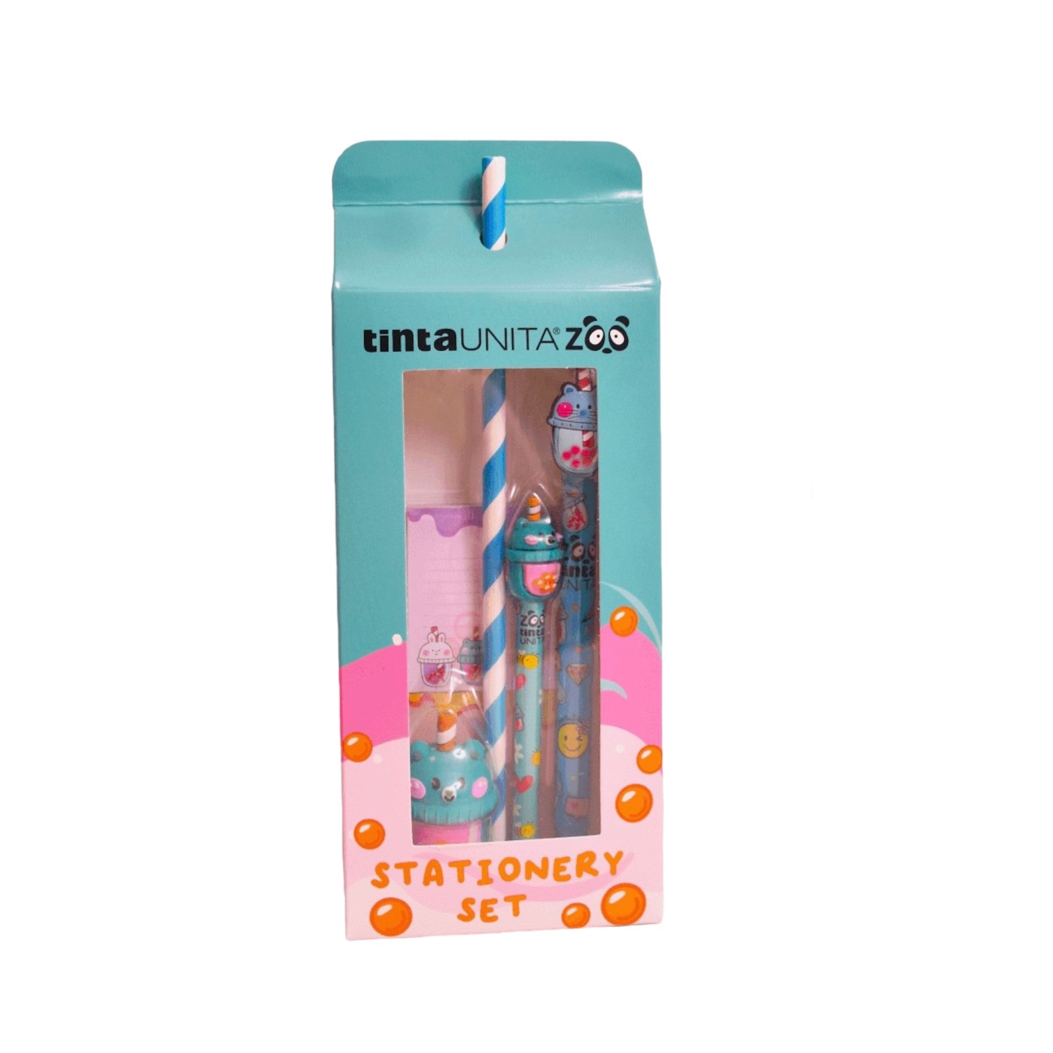 Stationery Set di cancelleria Bubble Tea - Tinta Unita