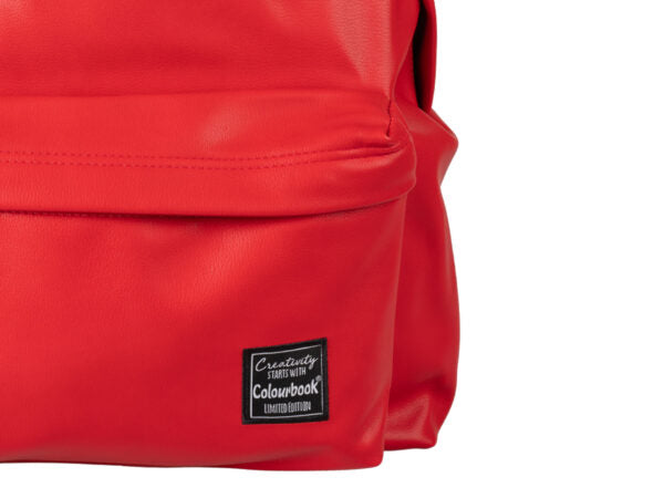 Zaino Leatherlike – Red - Colourbook