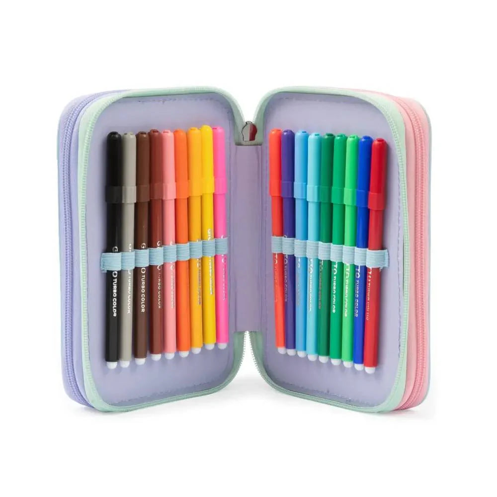 Astuccio 3 Zip Hello Kitty - Giochi Preziosi