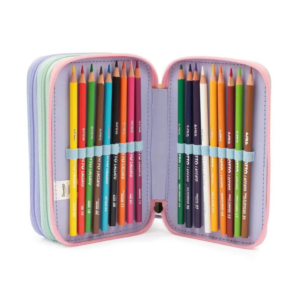 Astuccio 3 Zip Hello Kitty - Giochi Preziosi
