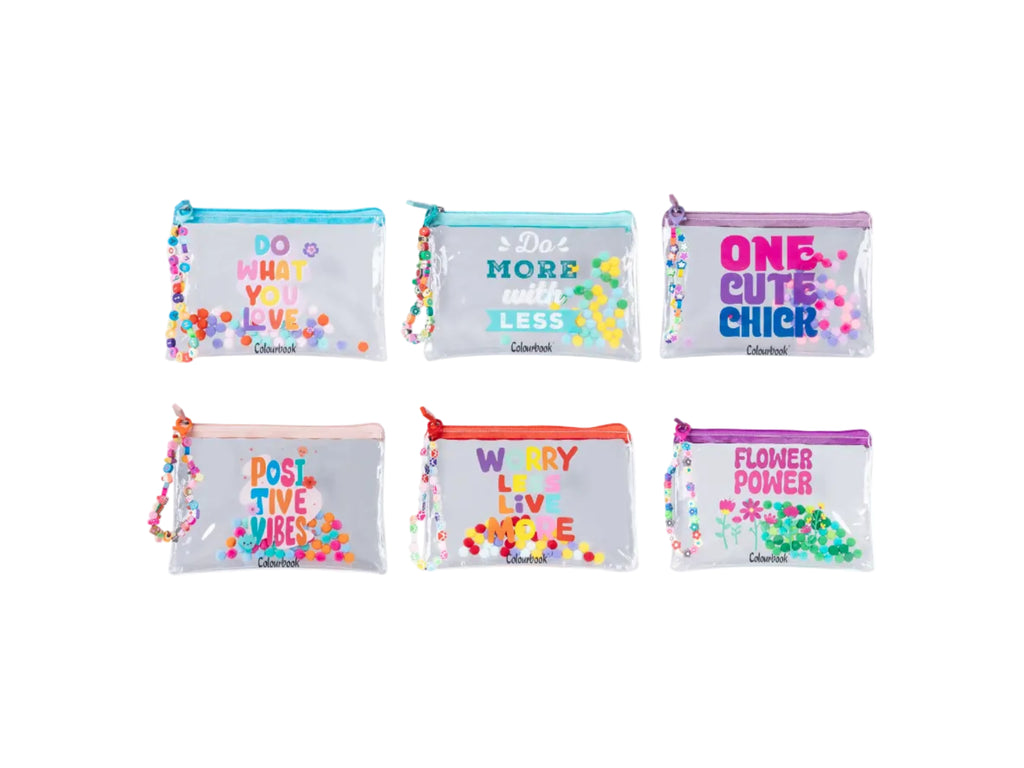 Pochette trasparente Soft Bubbles - Colourbook