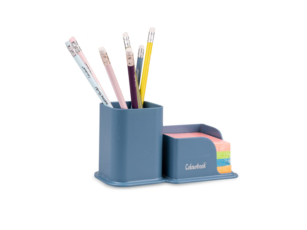 Portapenne con block notes Bloom - Colourbook