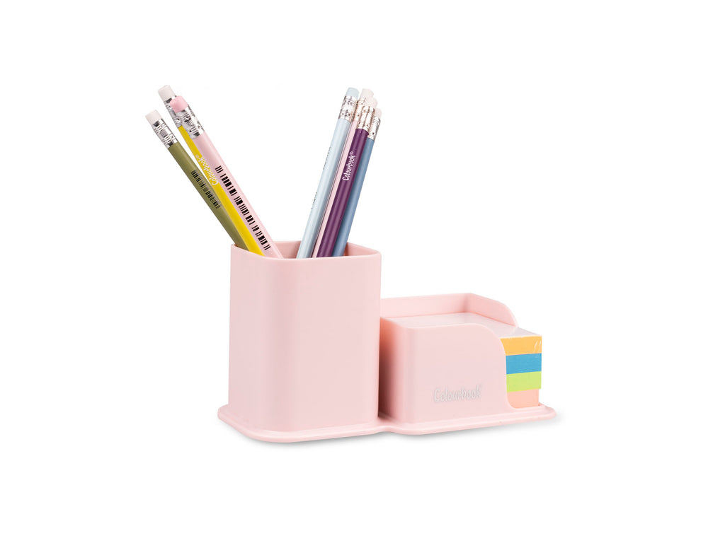 Portapenne con block notes Bloom - Colourbook
