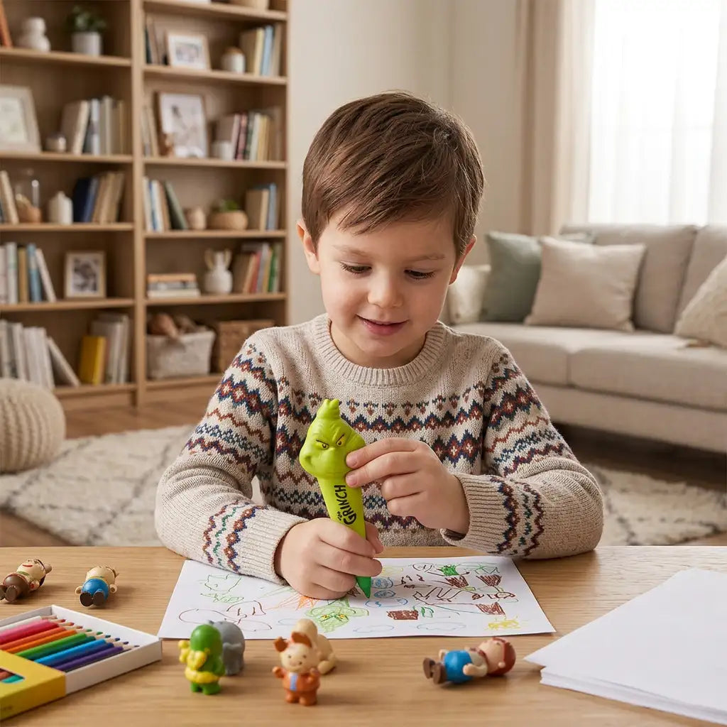 Penna Squishy The Grinch – Inchiostro Blu