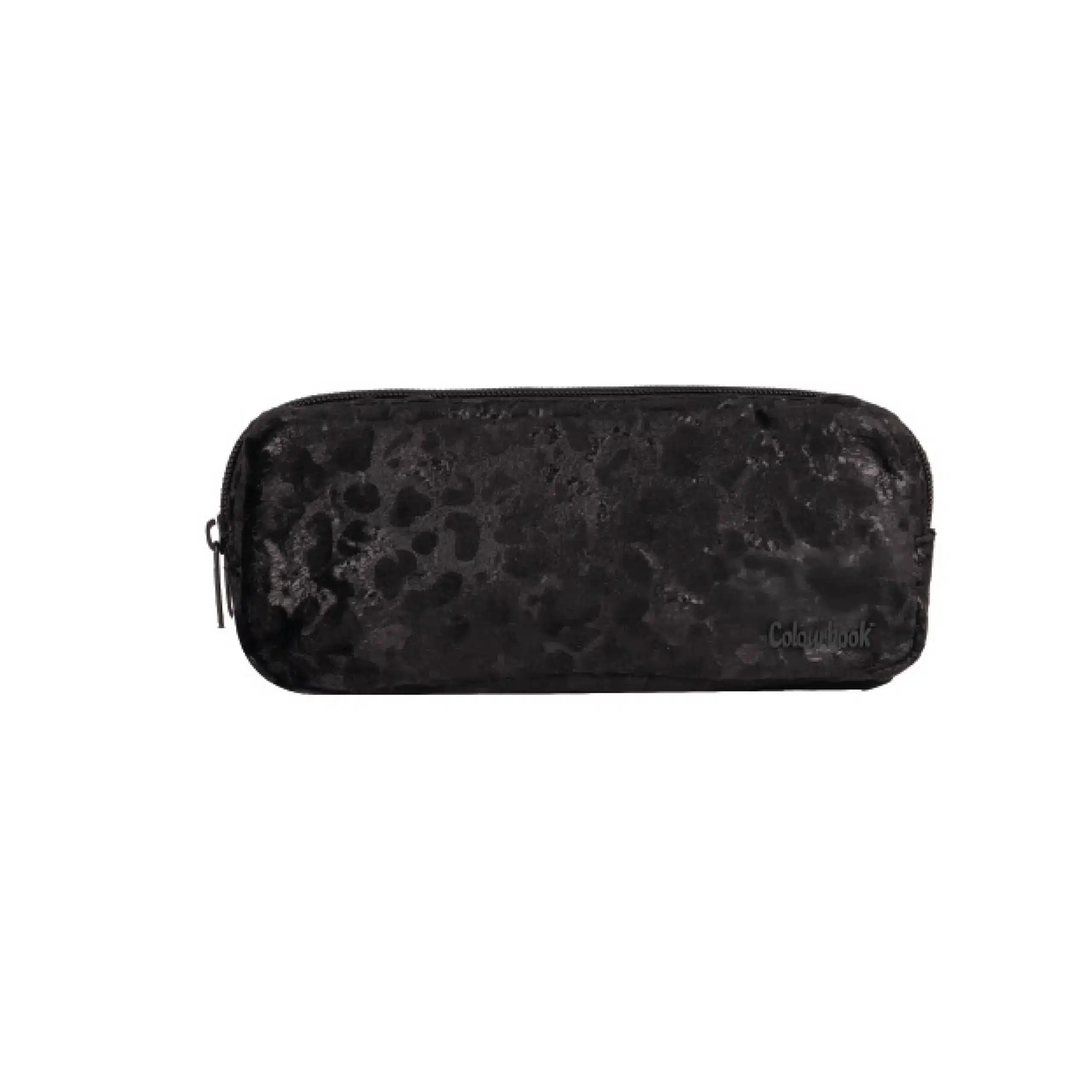 Astuccio 2 zip Nero Assoluto - Colourbook