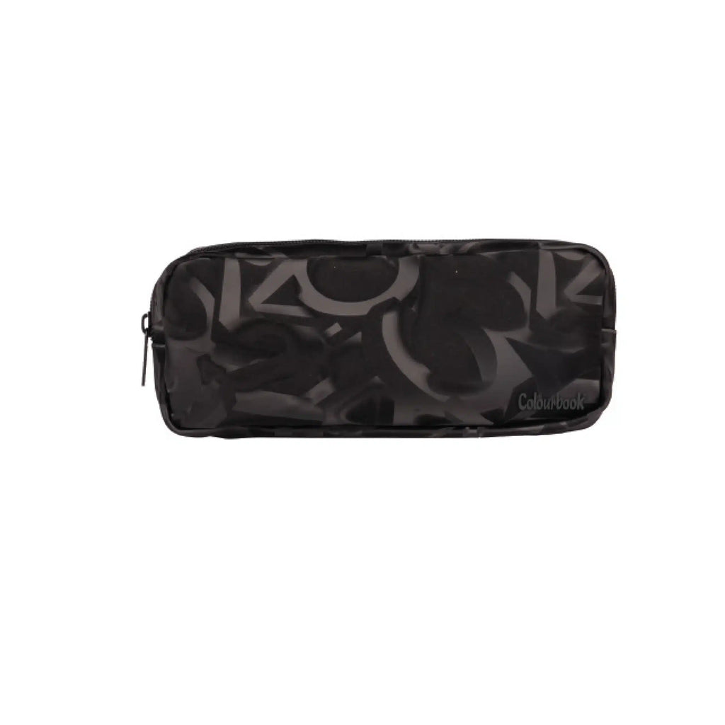 Astuccio 2 zip Nero Assoluto - Colourbook