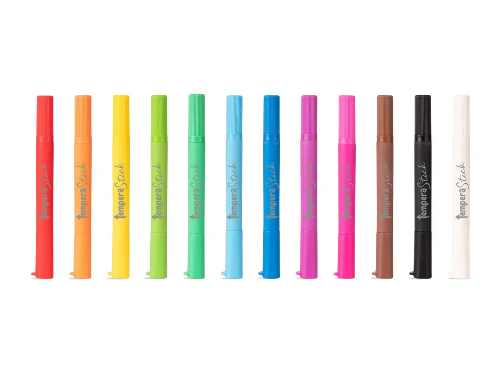 Tempera Stick 12 colori - Colourbook