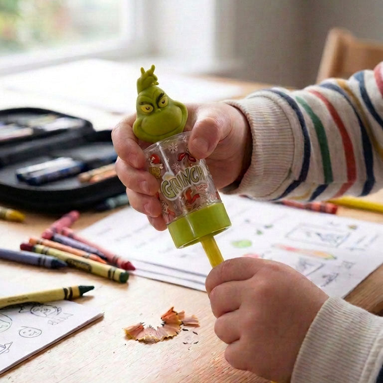 Temperamatite con serbatoio 1 foro The Grinch 3D - Colourbook