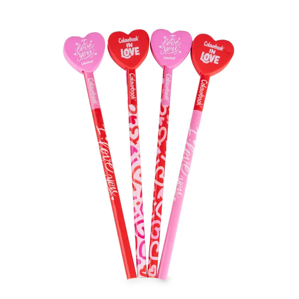 Matita con gomma I Love - Colourbook