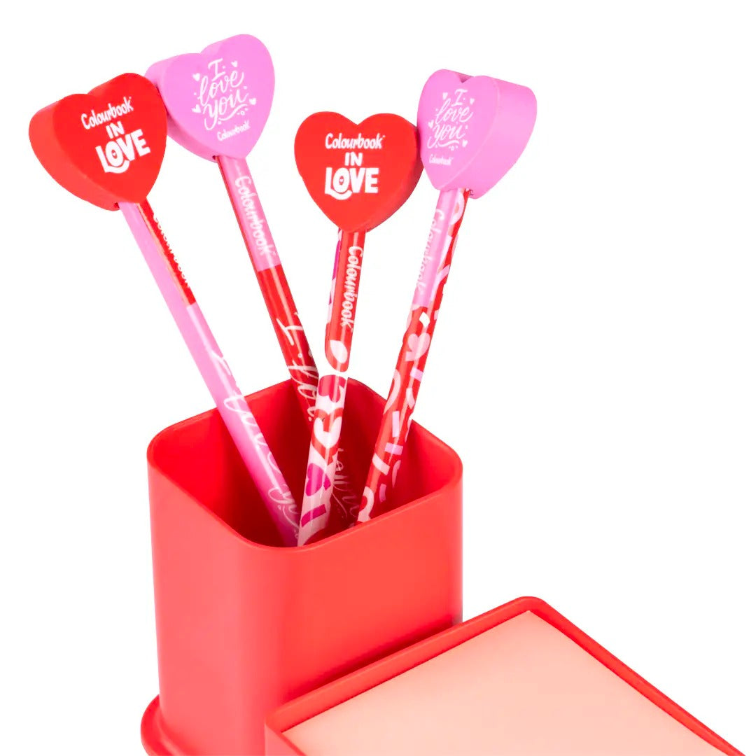 Matita con gomma I Love - Colourbook