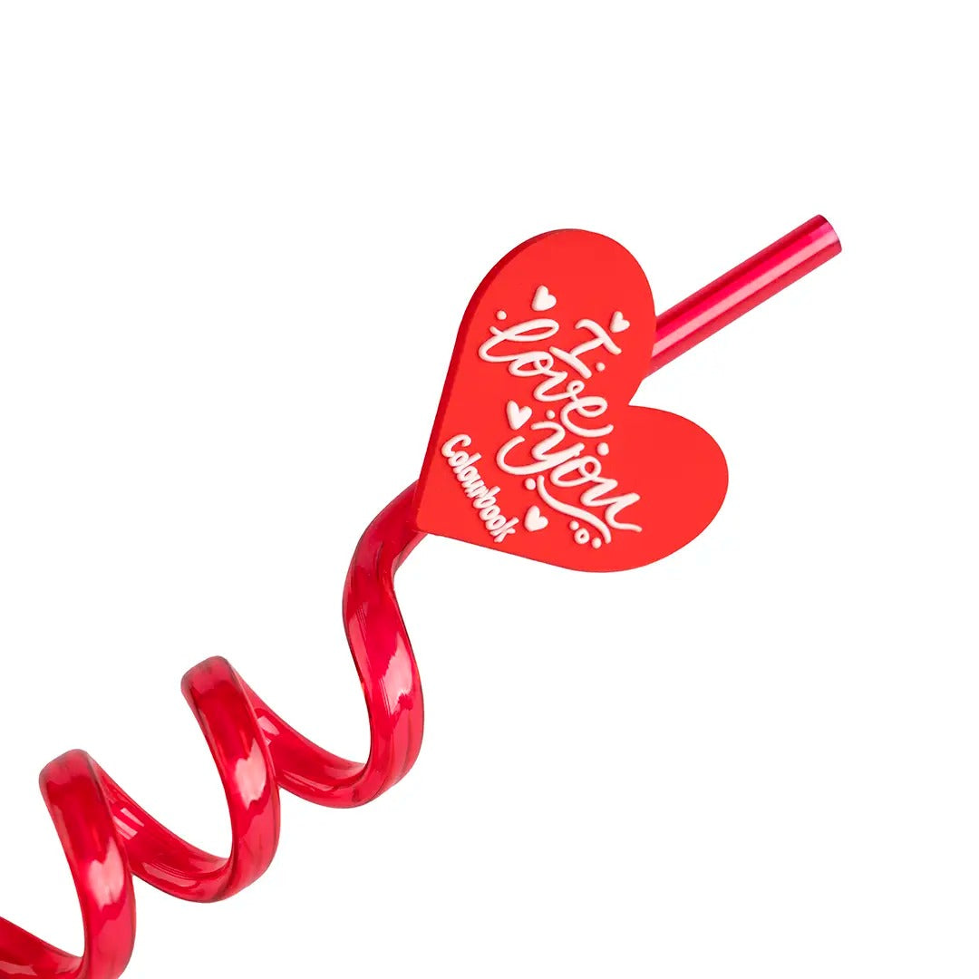 Set 4 cannucce I Love You - Colourbook