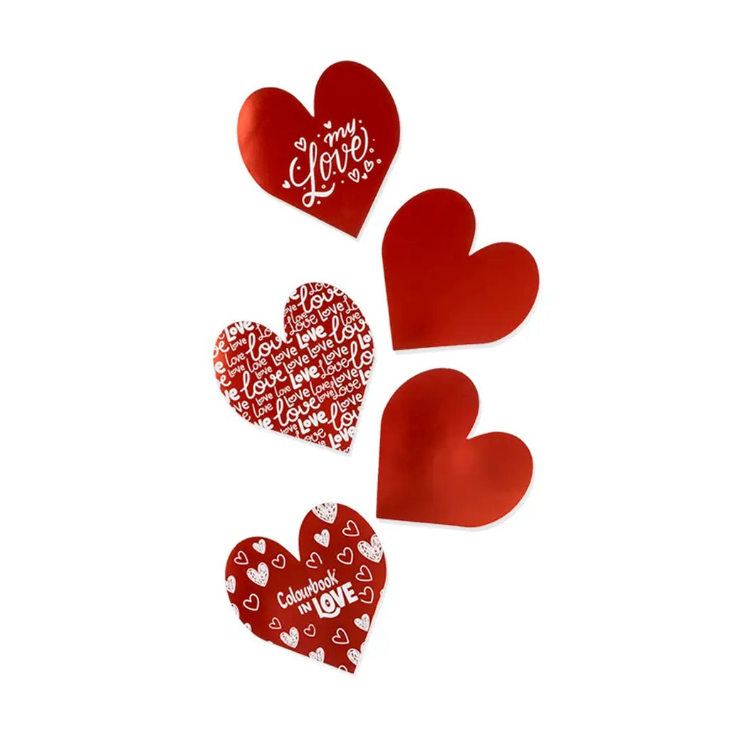 Set 6 festoni In Love - Colourbook