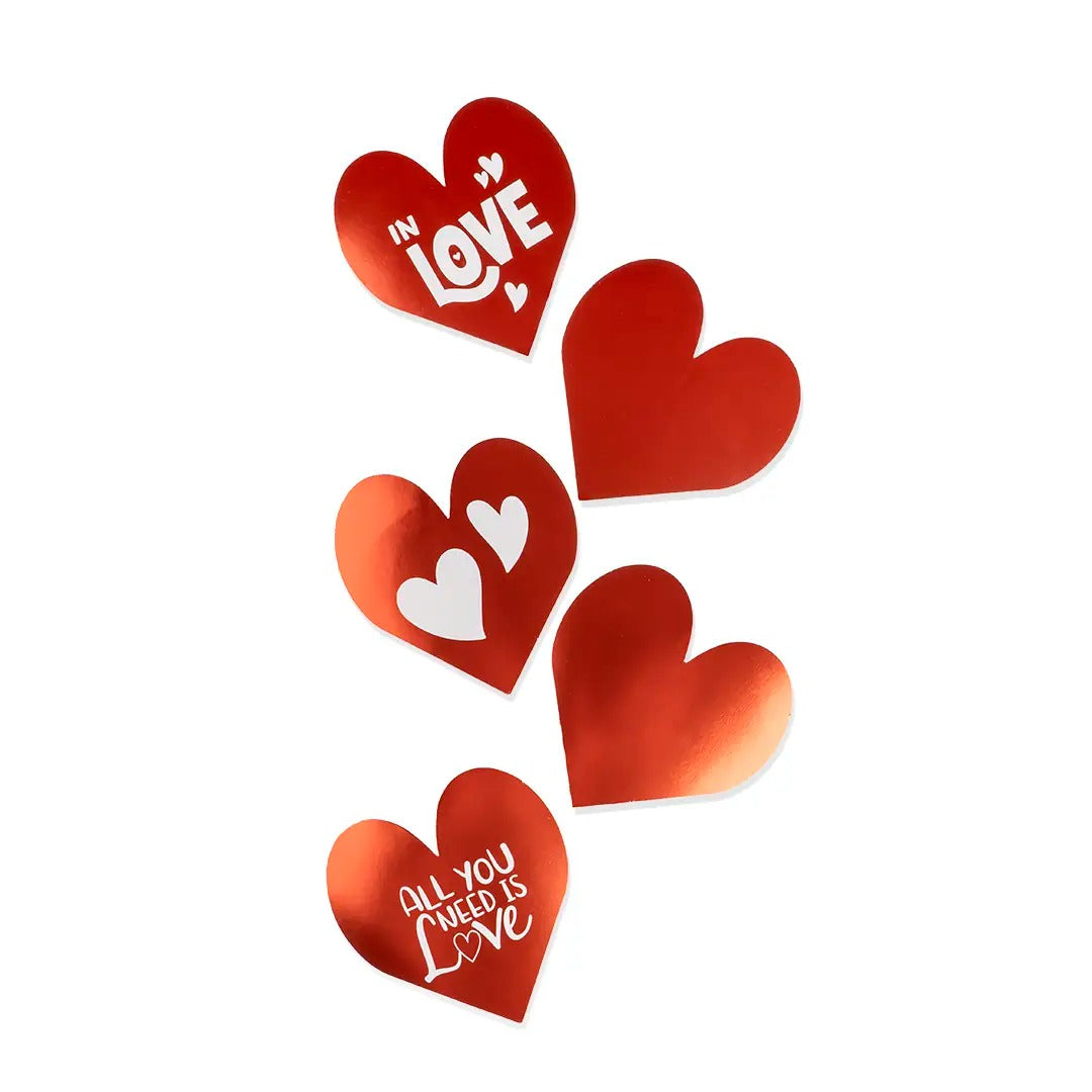 Set 6 festoni In Love - Colourbook