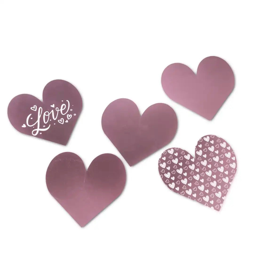 Set 6 festoni In Love - Colourbook