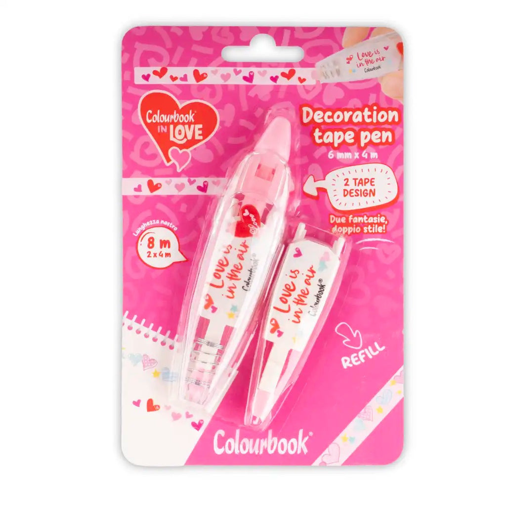 Nastro decorativo Deco Tape In Love - Colourbook