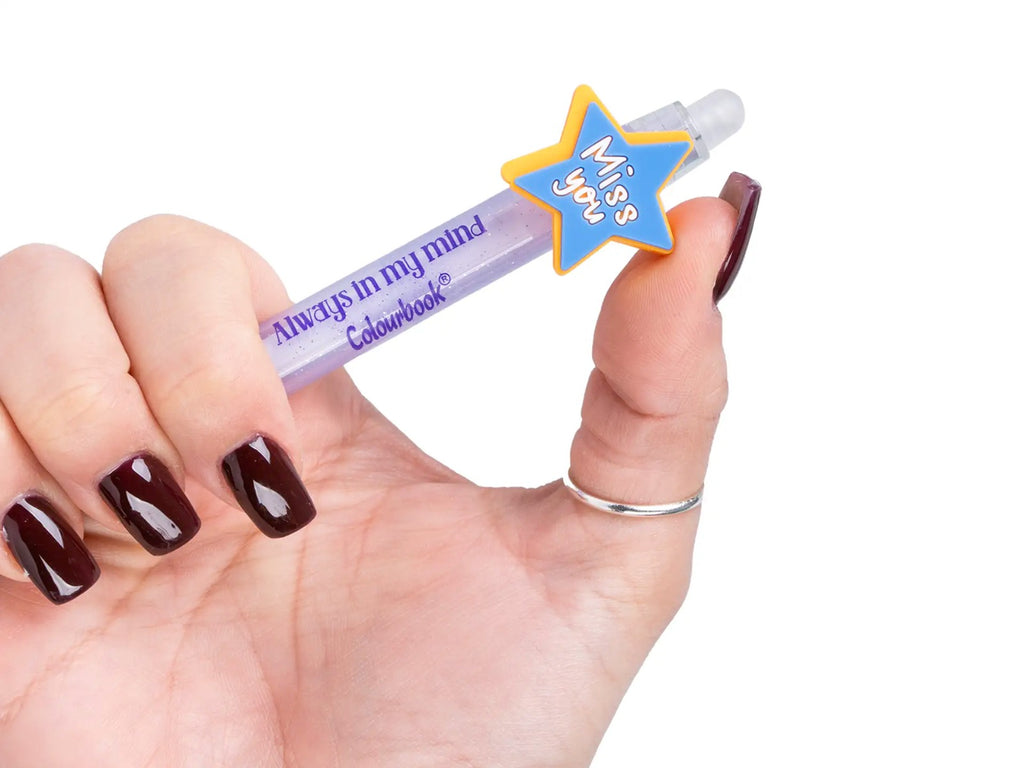 Penna gel cancellabile – Love Pen Colourbook