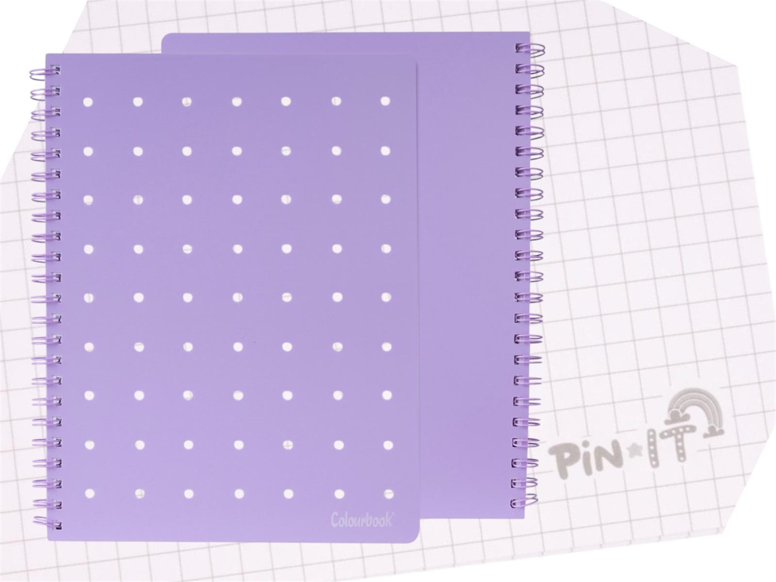 Quaderno a spirale A4 Pin It - Colourbook