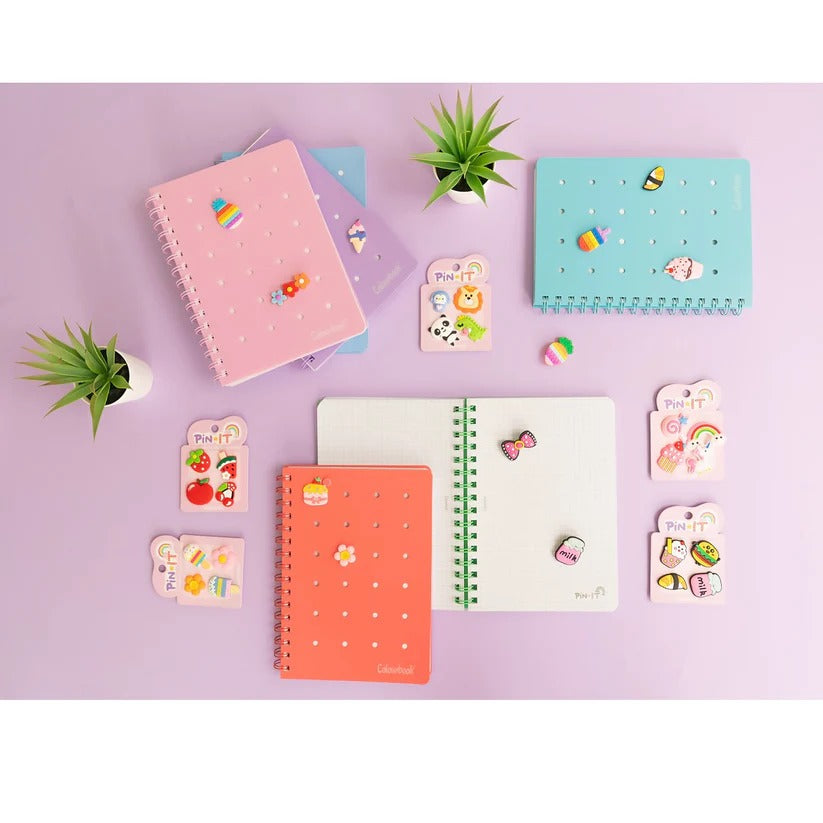 Quaderno a spirale A5 Pin It - Colourbook