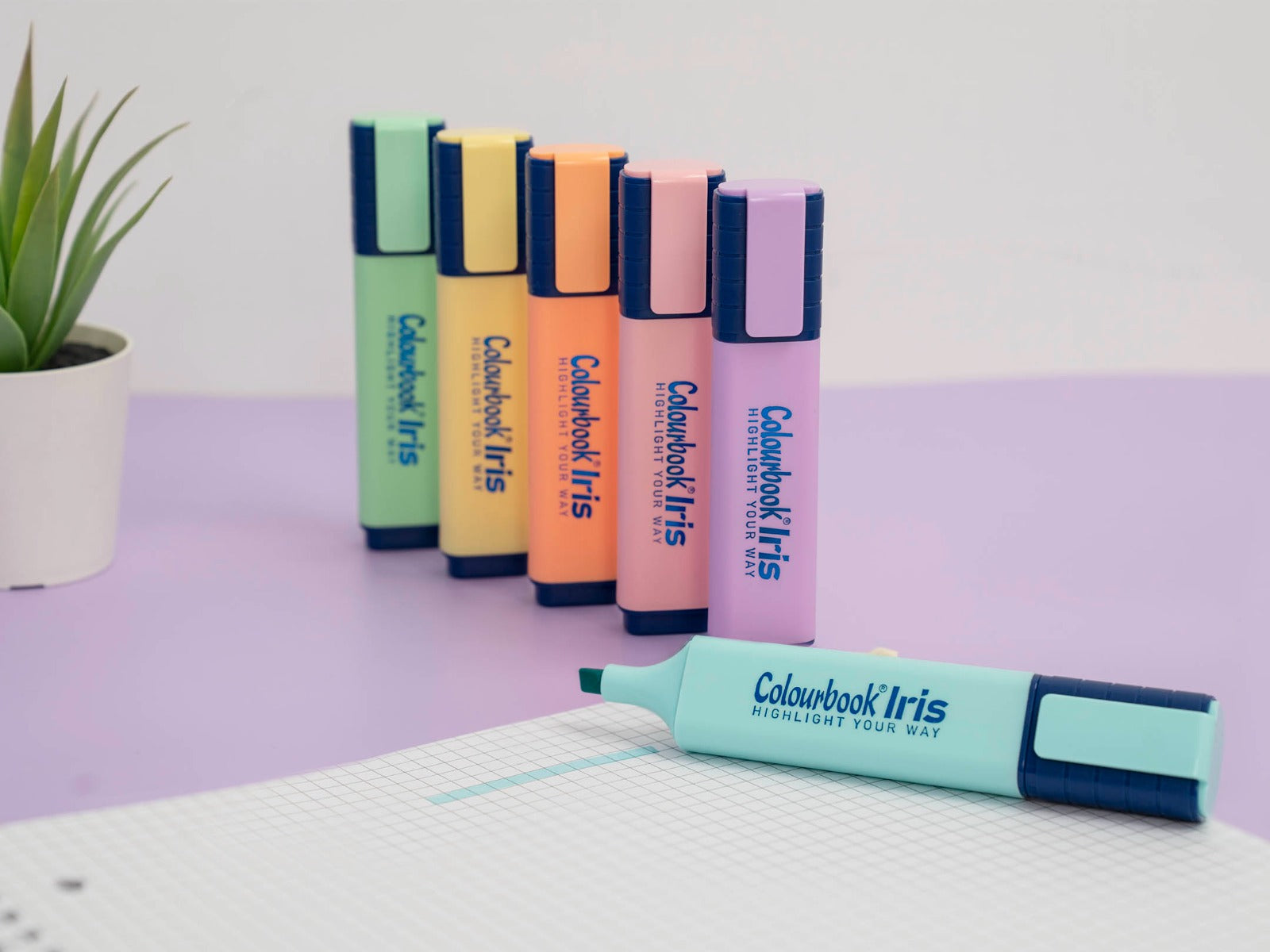 Evidenziatori Iris Pastel - Colourbook
