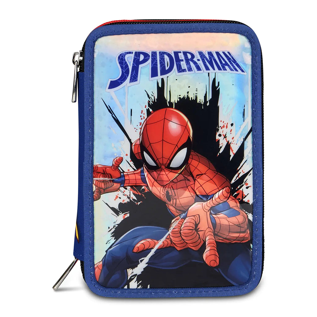 Astuccio Spider-man Back To Climbing 3 Zip Completo - Seven 2026
