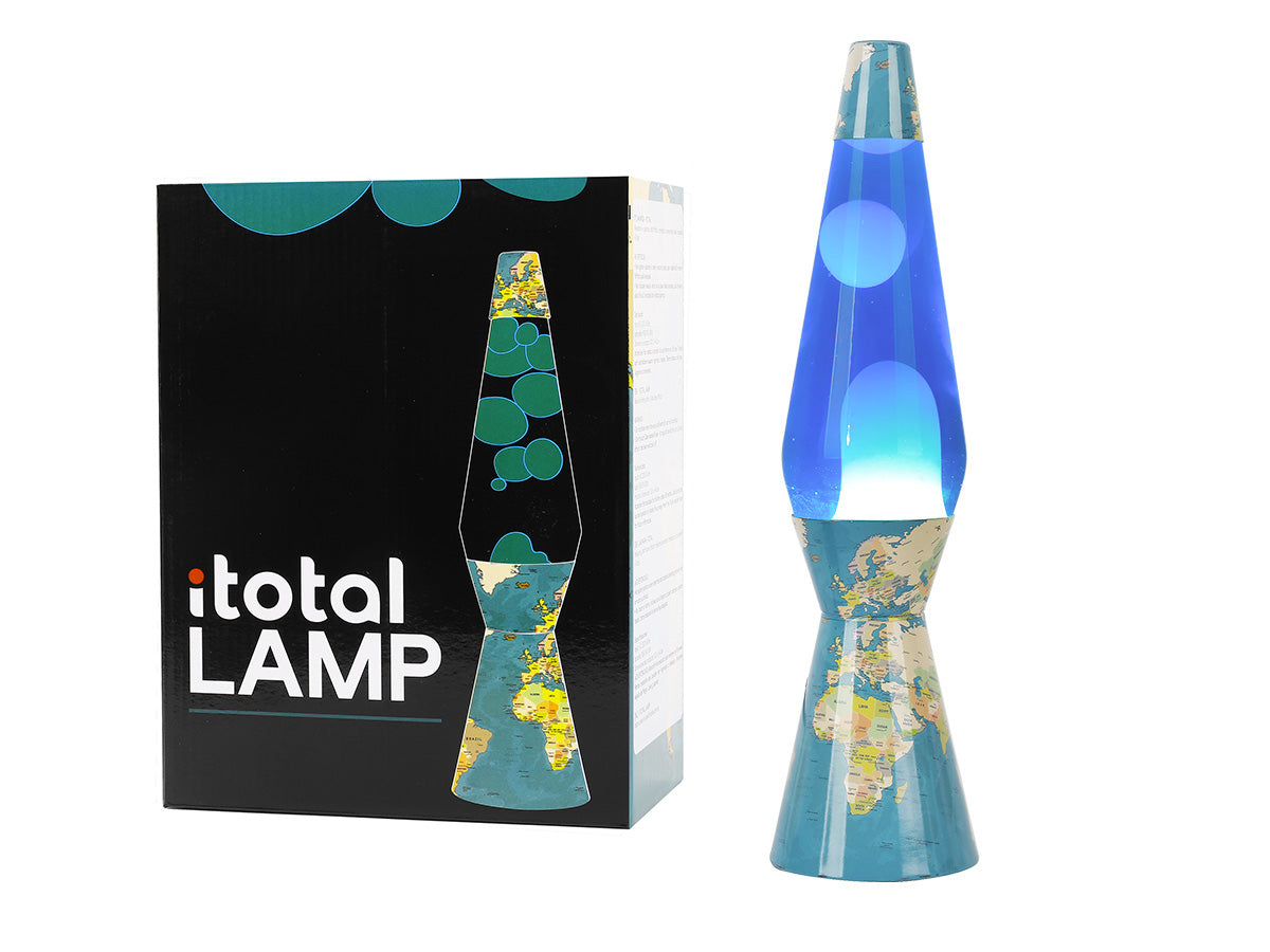 Lampada Lava Spaceship BLUE MAPS - Itotal