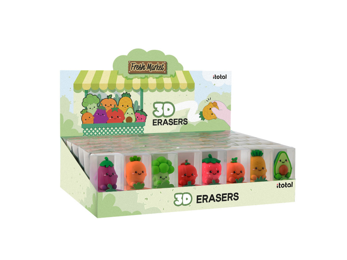 Gomme 3D FRESH MARKET - Itotal