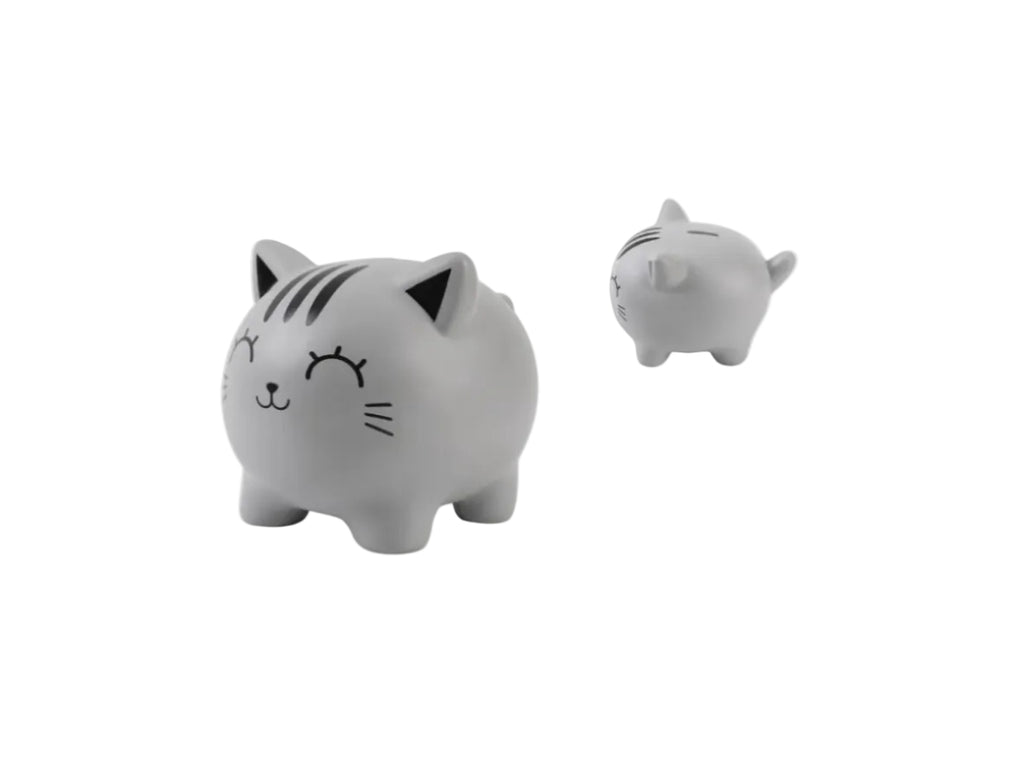 Salvadanaio GREY CAT - Itotal