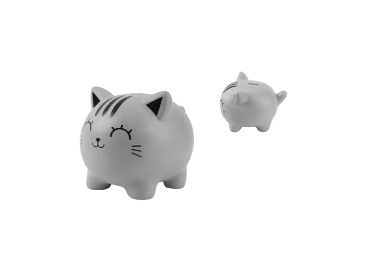 Salvadanaio GREY CAT - Itotal