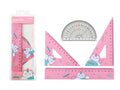 Set squadra e righelli ANIMALI KAWAII - Itotal