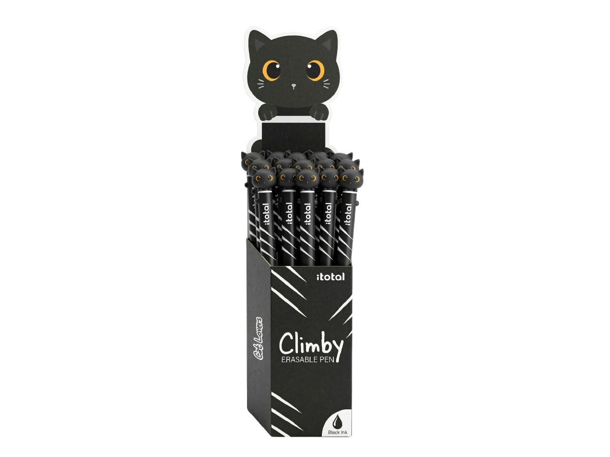 Penna Cancellabile Climby BLACK CAT - itotal