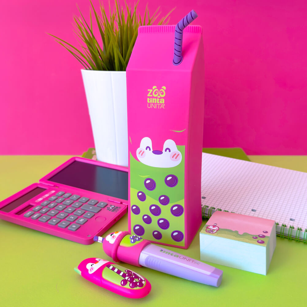 Astuccio in silicone Bubble Tea - Tinta Unita