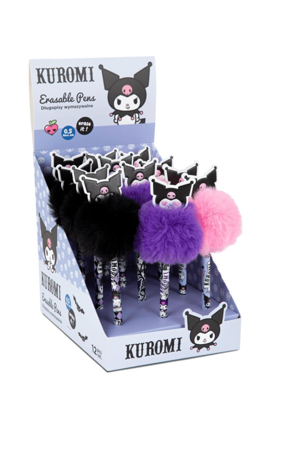 Penna Cancellabile Fluffy Kuromi