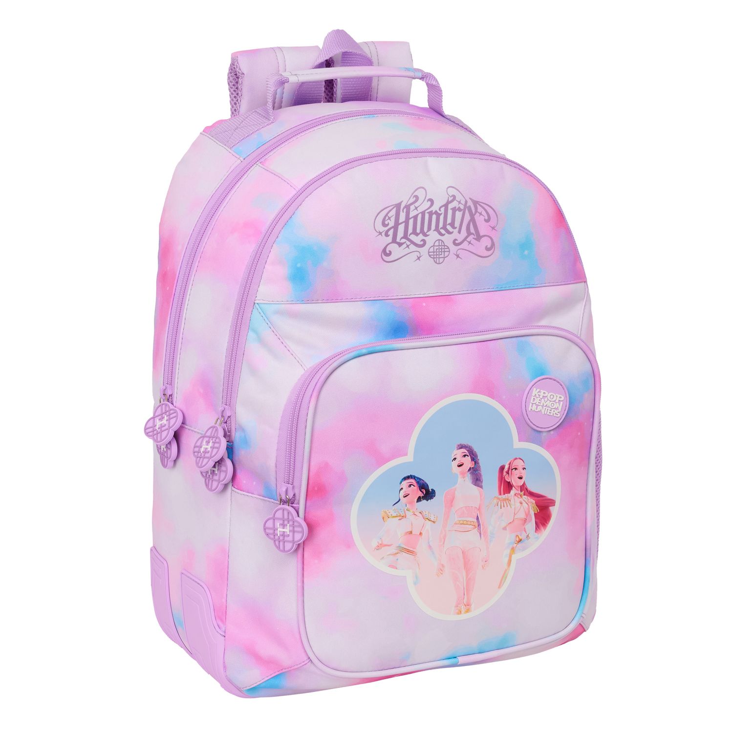 Zaino Scuola 3 zip K-Pop Demon Hunters
