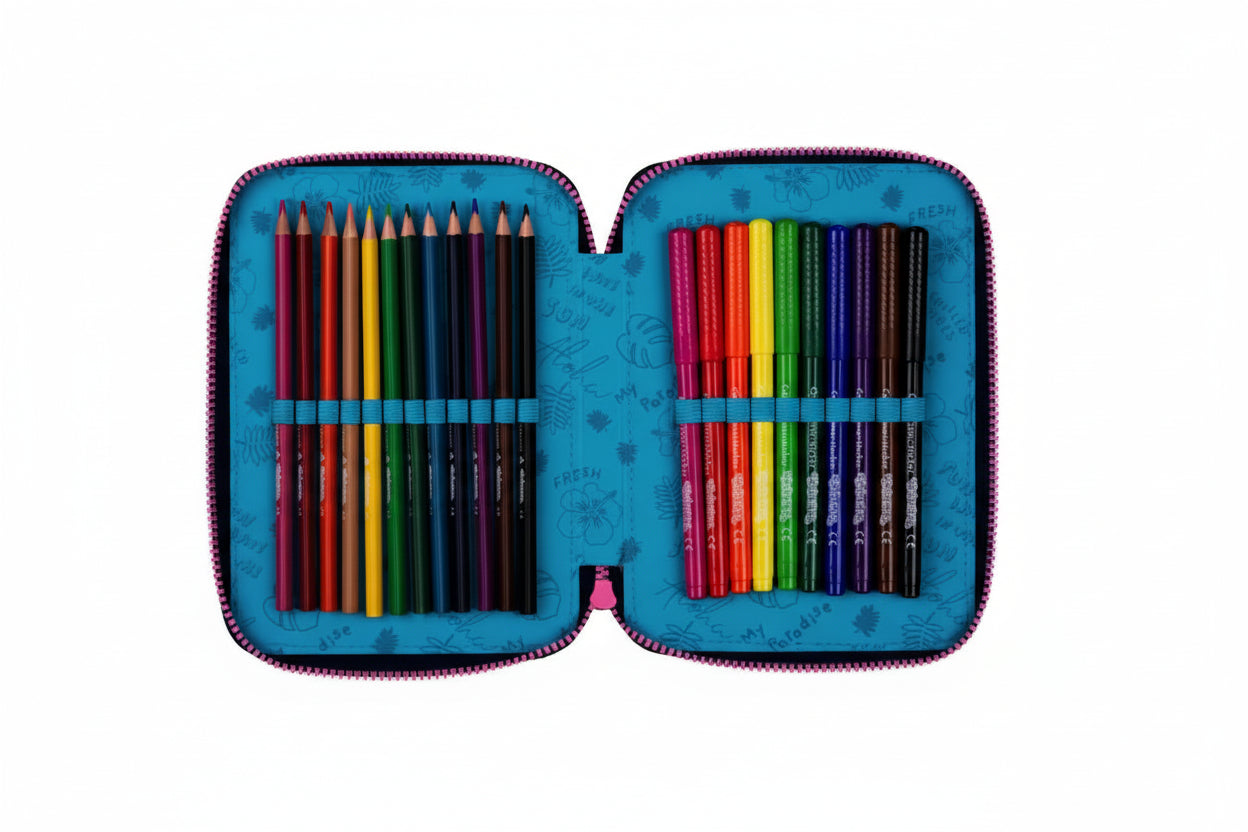 Astuccio 3 Zip Stitch